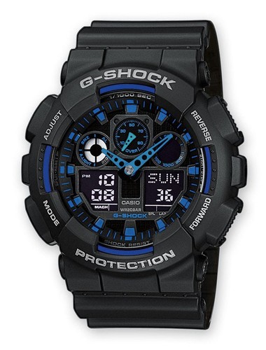 Casio shock 100 1a2er - casio, ga-100-1a2er
