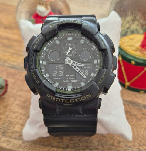 Casio shock 100l - g-shock, ga-100l-1a1er