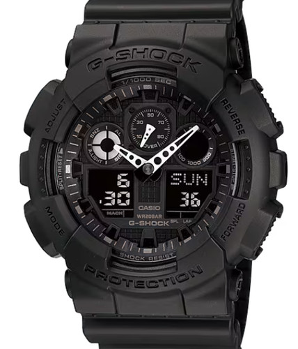 Shock 100 1a1er - g-shock, ga-100-1a1er